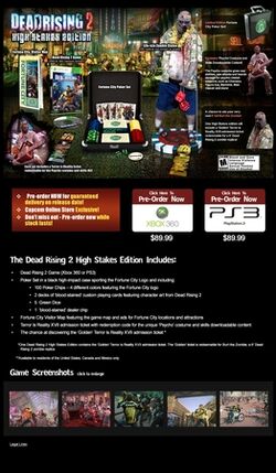 Dead Rising 2 High Stakes Edition, Dead Rising Wiki