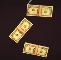 Money on the upper platform of Americana Casino