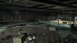 Interior of the basement.