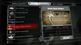 Death Mask Reaper Blueprints