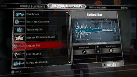 Spiked Bat Blueprints