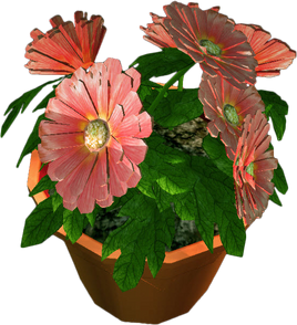 Dead rising Flower Pot