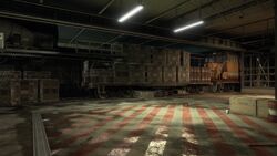 Interior of the basement.