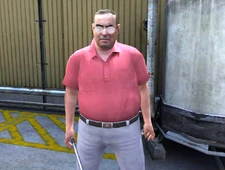 Wielding a Golf Club as weapon