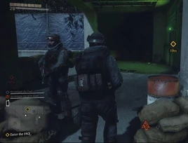 Enter the HQ