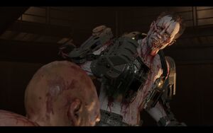 Caldering talking to Zombies