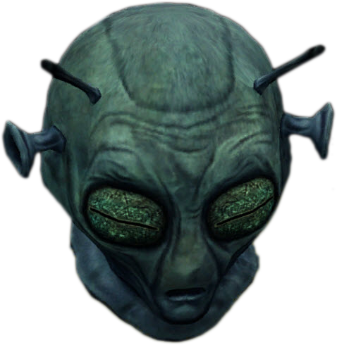 alien head png