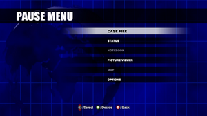 Dead rising overtime mode pause menu no map