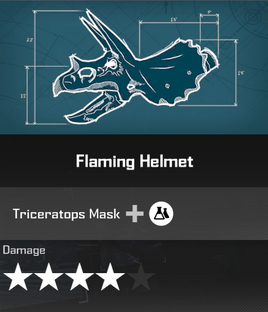 Flaming Helmet DR4 Blueprint