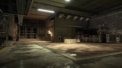 Interior of the basement.