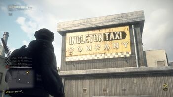 Taxi Company Sign