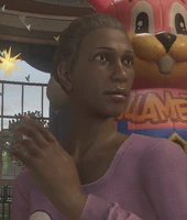 Sally in Dead Rising Deluxe Remaster.
