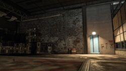 Interior of the basement.