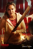 Maggie Poster.jpg (351 KB) Maggie holding the Pole Weapon in Dead Rising: Watchtower