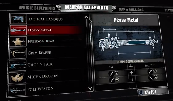 Dead Rising 3 - HEAVY METAL - Blueprint Location 