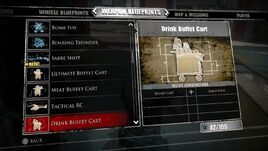 Drink Buffet Cart Blueprints