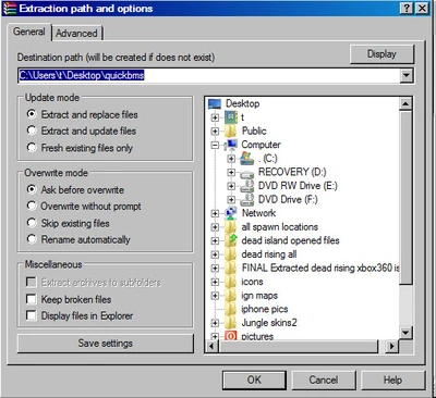 Dead island quickbms choose where to save too