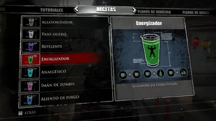 Receta de comida en Dead Rising 3