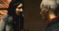 Isabela with Marian.png (266 KB) Mallon with Isabela Keyes during Ending S.