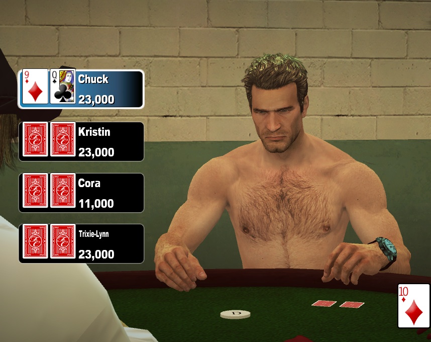 strip poker game