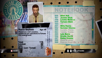 Dead Rising pearce notebook