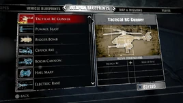 Tactical RC Gunner Blueprints