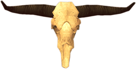 Dead rising Bull Skull