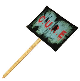 Dead rising Protestor Sign