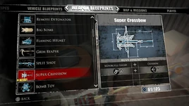 Super Crossbow Blueprints