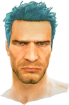 Dead rising Blue Hair