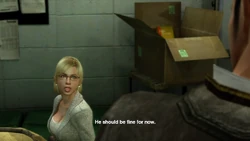 Dead rising case barnaby and jessie talk close door (2)