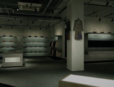 Store's interior.