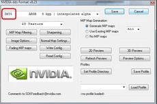 Dxt5 very top white box