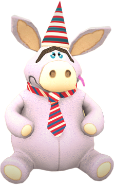 Giant stuffed donkey 2025