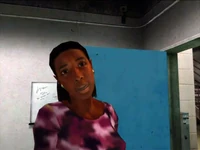 Michelle in the Security Room.