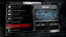 Split Shot Blueprints