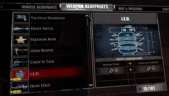 Dead Rising 3 - HEAVY METAL - Blueprint Location 