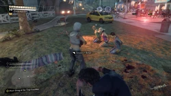 Allison, Tracey and Eva in Fallen Angel.