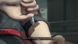 Enter the HQ 20.jpg (178 KB) Mallon injects herself with Zombrex during the Los Perdidos Outbreak.