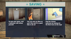 Dead rising 2 Case 0 saving explation screen saving