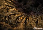 Concept art of the Hive Mind's nest.