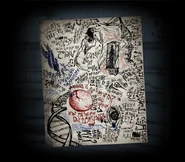 DeadSpace 2 - Patient.jpg (367 KB) Scrawlings from Nolan Stross alluding to the machine. The Marker symbols translate to: "Cross my heart and hope to die", "If only they knew what I can't unknow", "Life to death to life eternal", "Stick a needle in my eye", and "This darkness is crushing me".