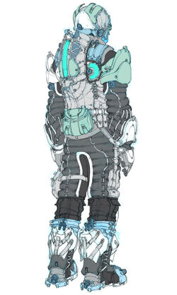 dead space 3 suits concept art