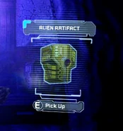 Icon for the Alien Artifact.