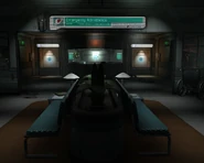 Deadspace2 TitanMemorialMedicalCenter.png (959 KB) Titan Memorial Medical Center's lobby.
