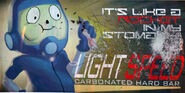 A Lightspeed Hard Bar advertisement.