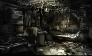 An abandoned SCAF Navy Officer's bunk following Scenario Five.