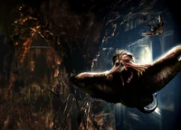 Concept art of the Flier Necromorphs for Dead Space: Extraction.