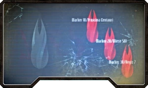 Обелиски серии А, кадр из презентации доктора 