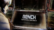 The Logo of the Bench before it switches to the menu.